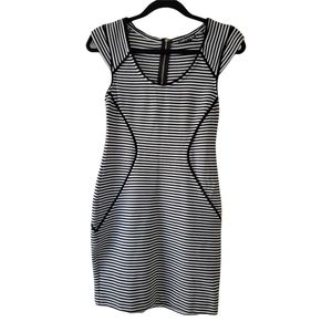 Express Black and White Dress